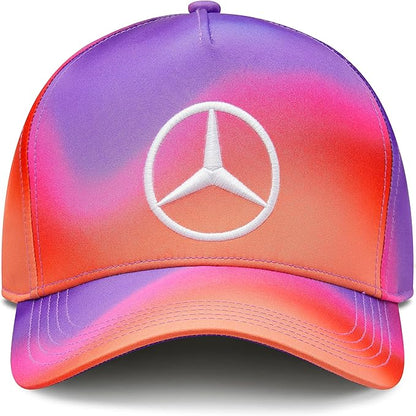 Mercedes-AMG Petronas Formula 1 Team Men's Lewis Hamilton Special Edition Austin Cap Multicolor 2024-RP Teamwear