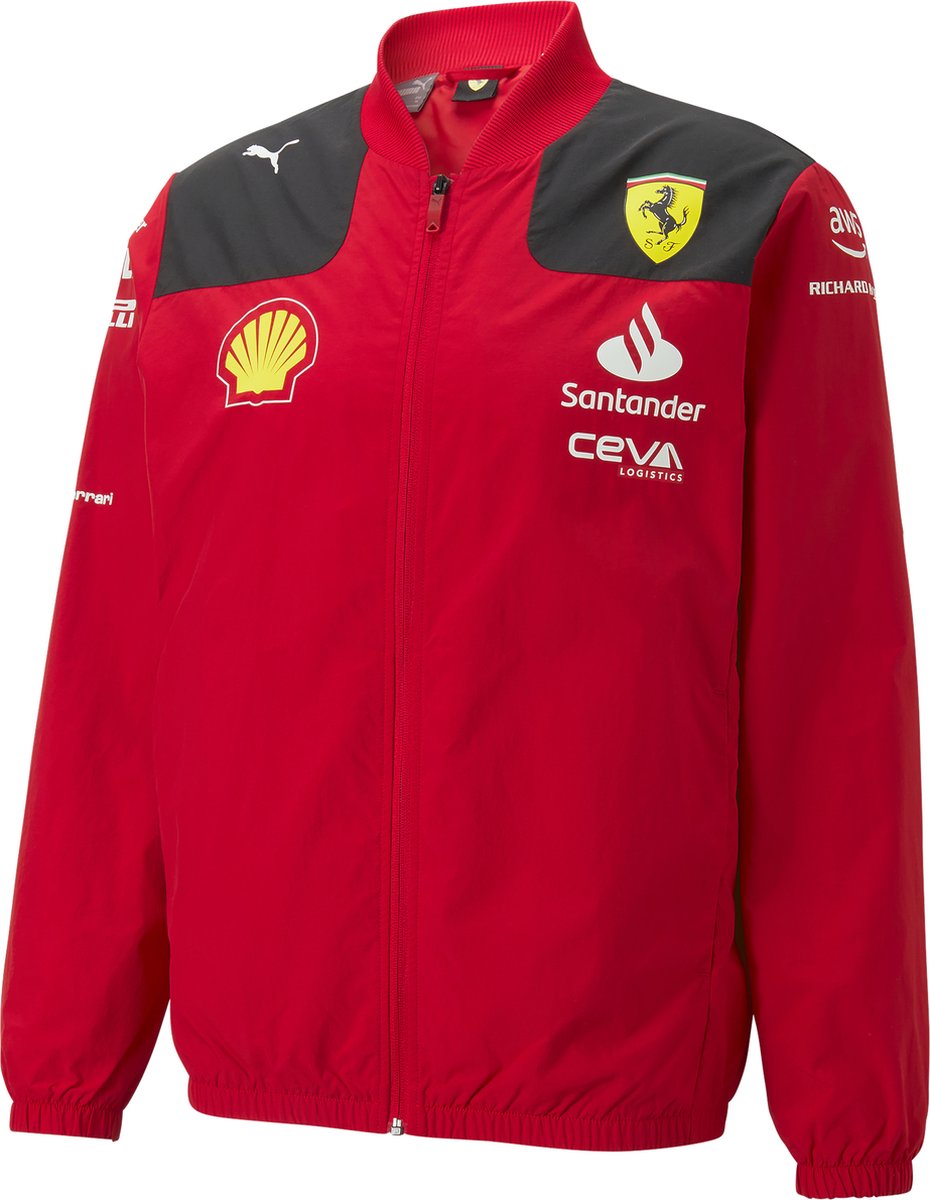 Scuderia Ferrari Men's Team Jacket Red 2023-RP Teamwear