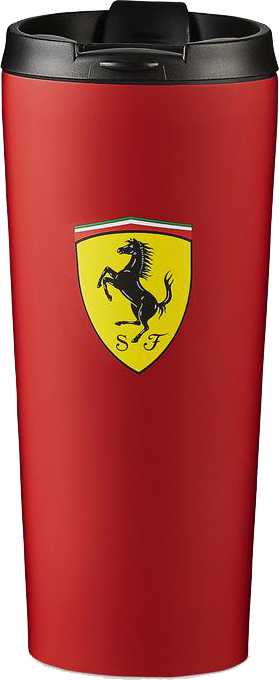 Scuderia Ferrari Matte Thermal Red Mug 400 ml - Fanwear