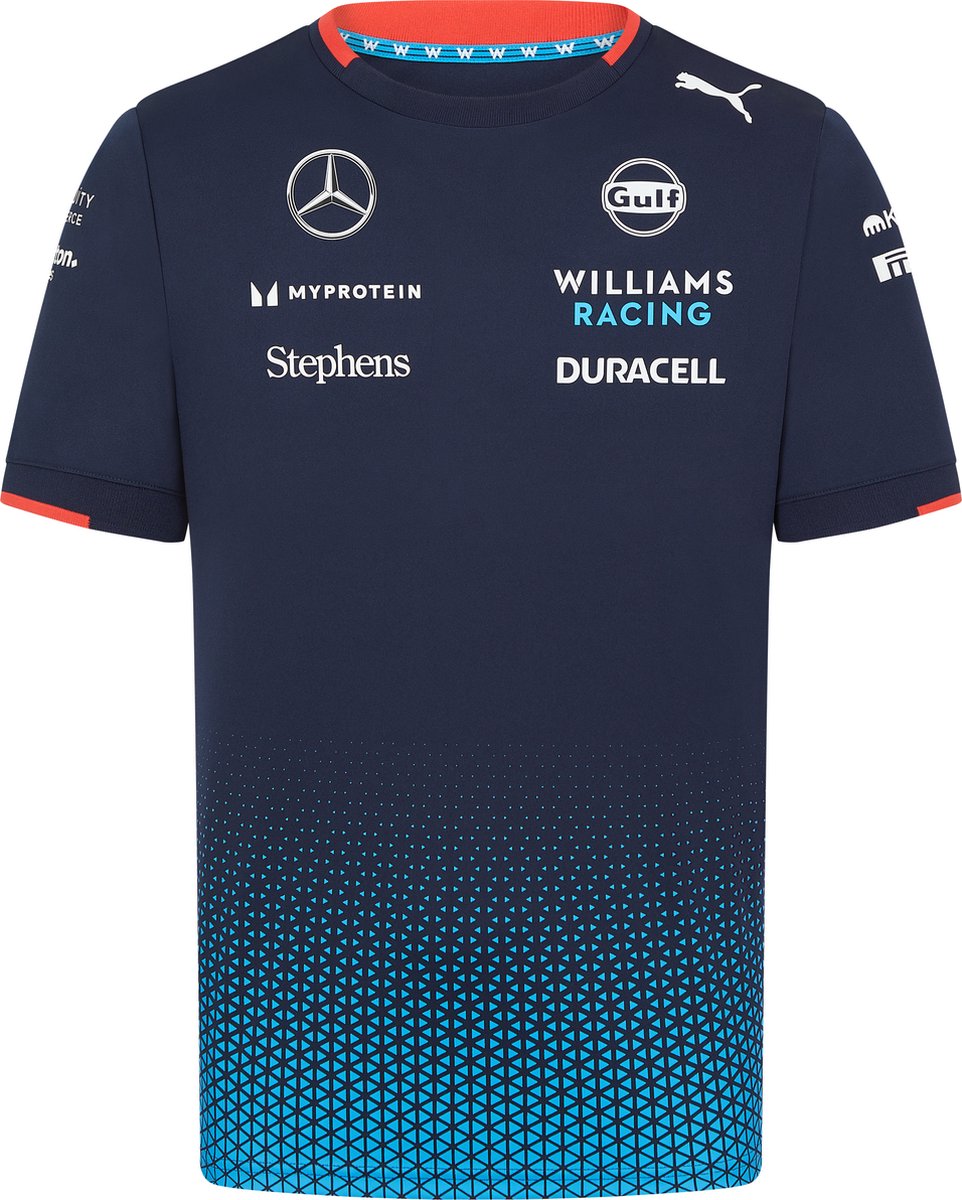Williams Racing Men's Team T-Shirt Navy 2024-RP Teamwear