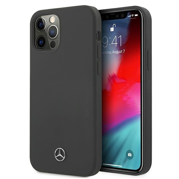 Mercedes iPhone 12 / 12 Pro Silicone Case - Grey
