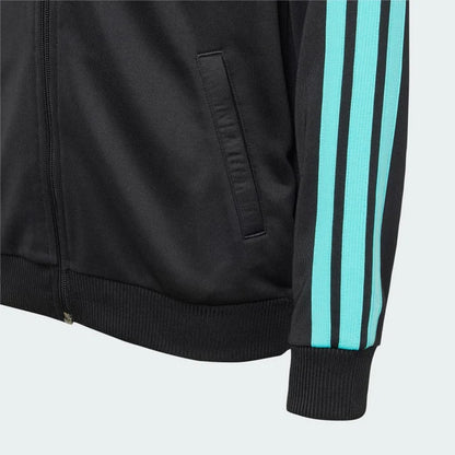 Mercedes Kids Logo Fullzip Hoodie Black 2025-Fanwear