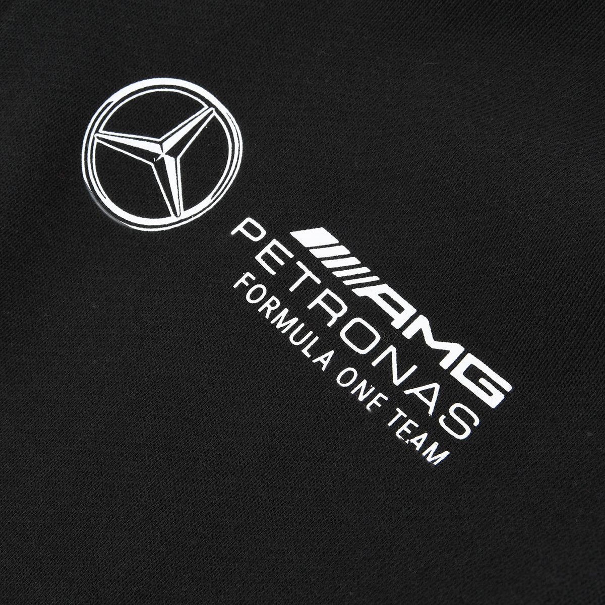 Mercedes Women's Logo Fullzip Hoodie Black 2025-Fanwear