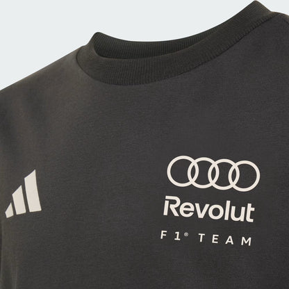 Audi F1 Team Men's DNA T-Shirt Utility Black 2026 - Fanwear