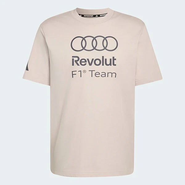 Audi F1 Team Men's DNA Graphic T-Shirt Chalk Pearl 2026 - Fanwear