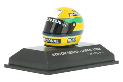 1:8 Scale Model | Ayrton Senna 3D Helmet 1988