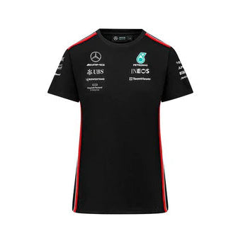 Mercedes-AMG Petronas Formula 1 Team Women's Driver T-Shirt Black 2024-RP Teamwear