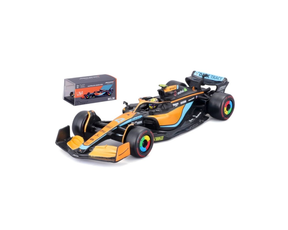 1:43 Scale Model | McLaren F1 MCL36 #4 Lando Norris 2022 Signature Car