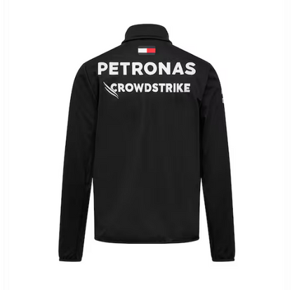 Mercedes-AMG Petronas Formula 1 Team Men's Softshell Jacket Black 2024-RP Teamwear