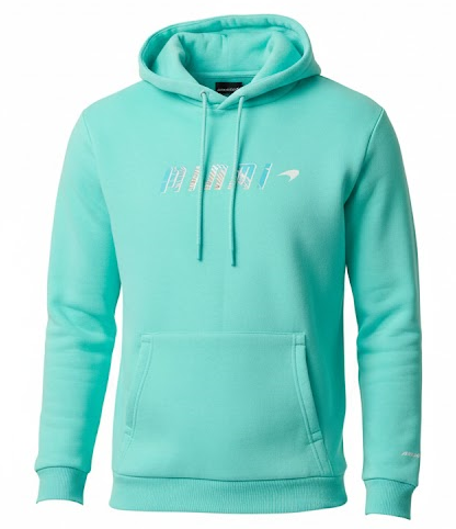 Mclaren Women's Miami Palm Graphic Hoodie Aqua 2022-Fanwear