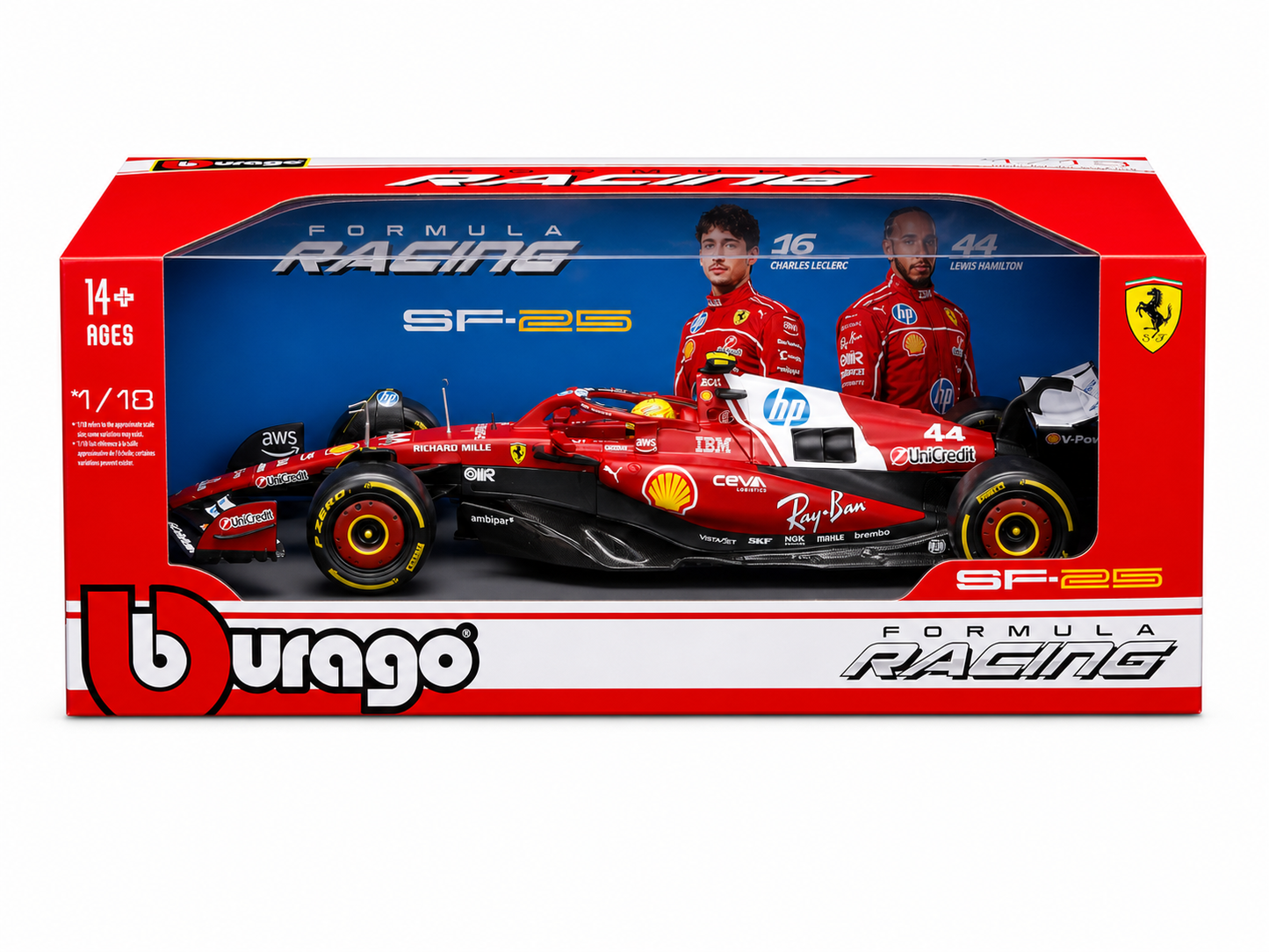 1:18 Scale Model | Scuderia Ferrari SF-25 Lewis Hamilton Car