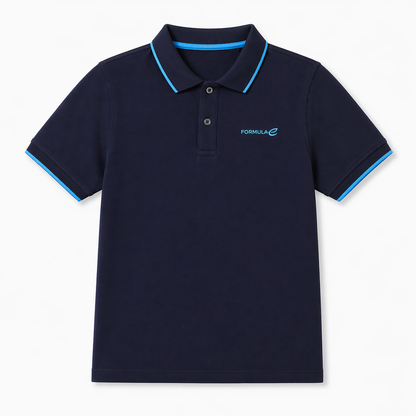 Formula E Men's Core Polo Navy 2025 - Fanwear