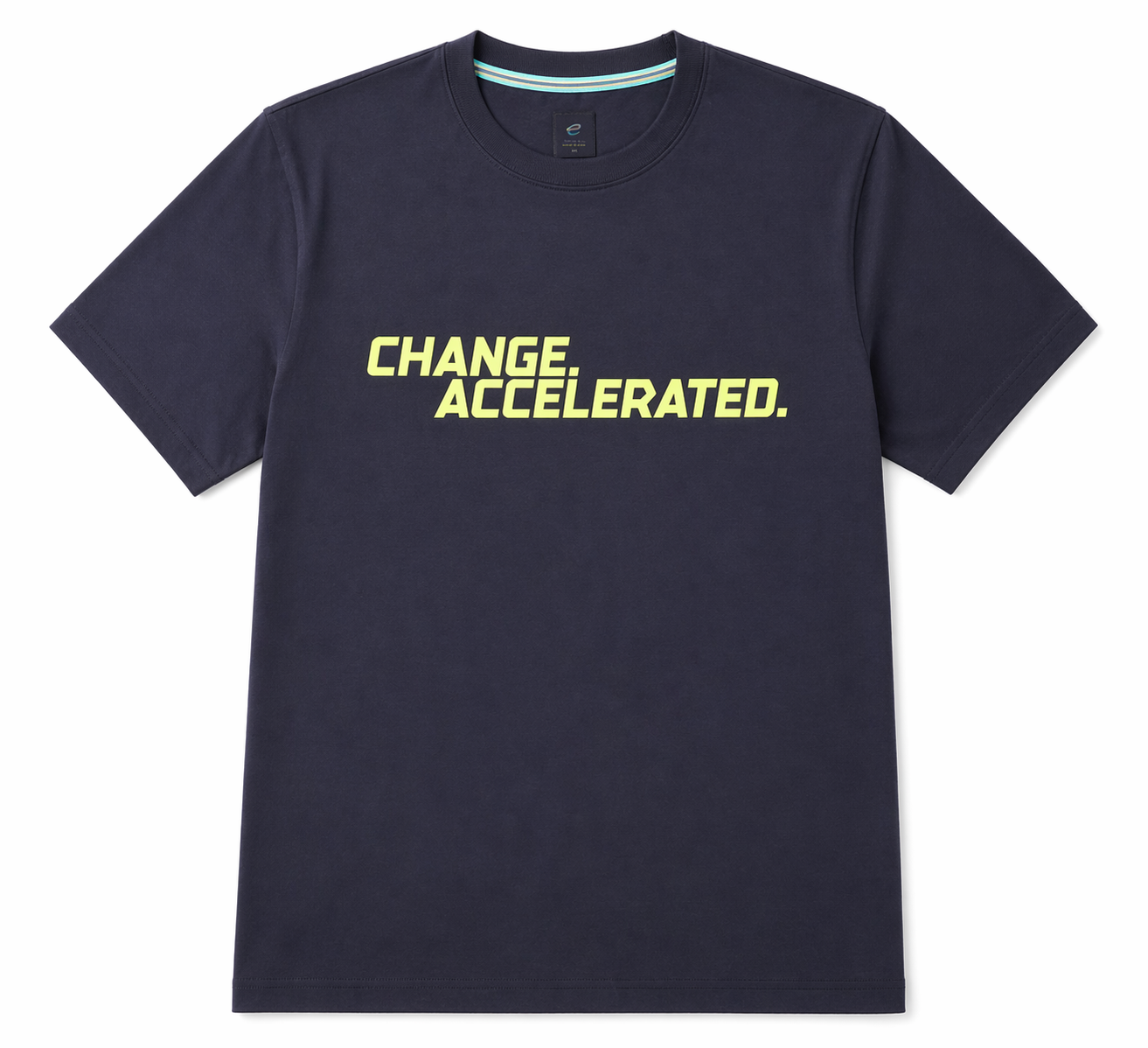 Formula E Men's Change Accelerated T-shirt Dark Blue 2025 - Fanwear