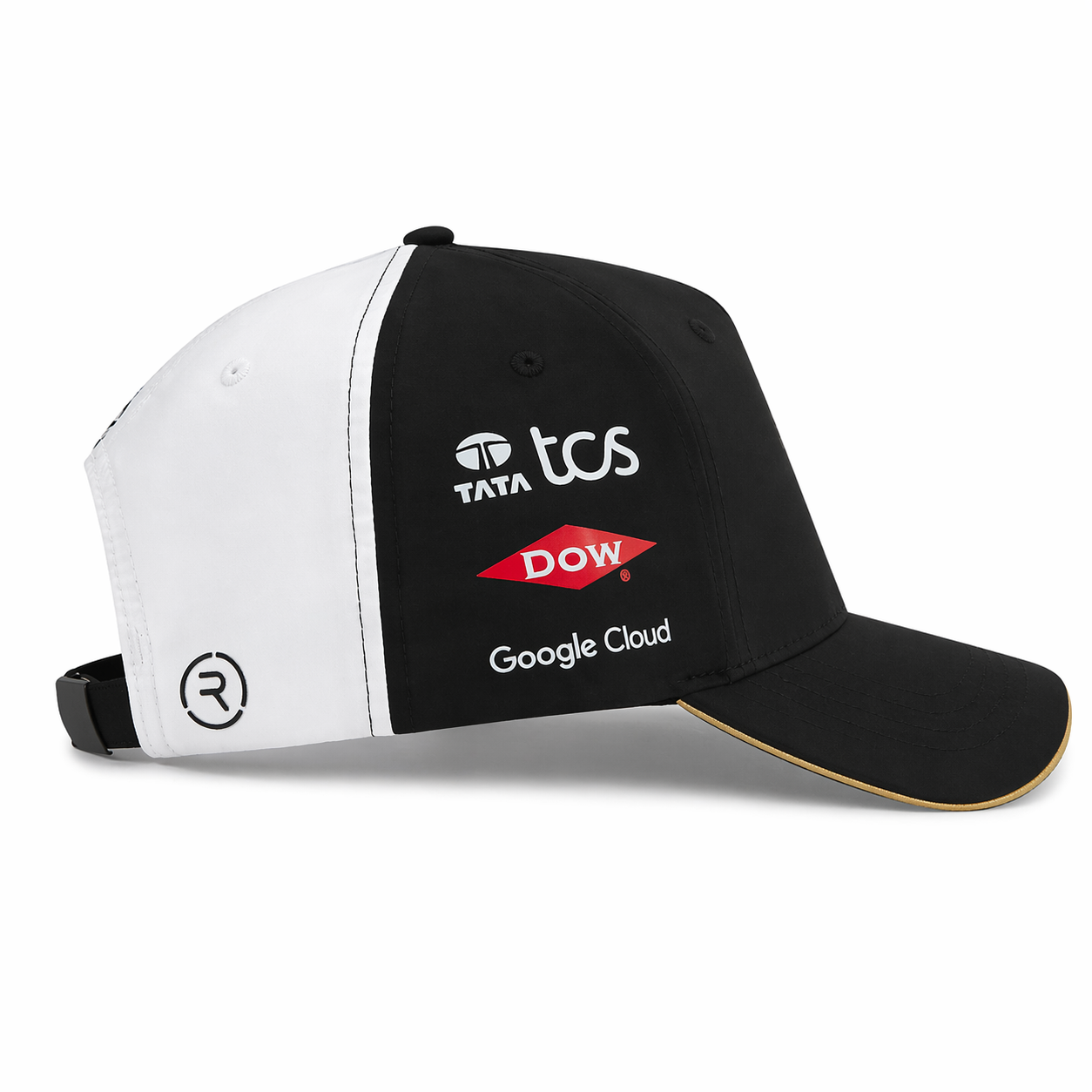 Jaguar Formula E Men's Cap Black Stripe Gold 2025-RP Teamwear