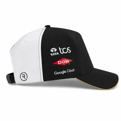 Jaguar Formula E Men's Cap Black Stripe Gold 2025-RP Teamwear