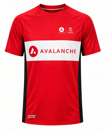 Andretti Formula E Men's T-shirt Red 2025-RP Teamwear