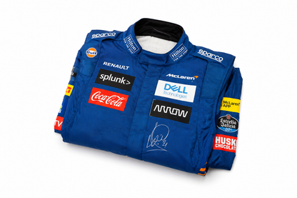 Mclaren Lando Norris Signed Suit 2020