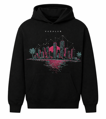 Vazalab Special Edition Miami Black Hoodie 2026 - Fanwear