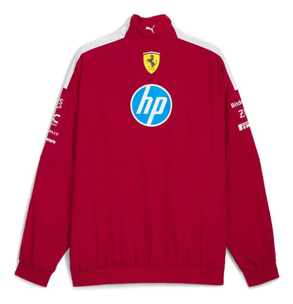 Scuderia Ferrari Men's Driver T7 Oversized Jacket Dark Cherry 2025-RP Teamwear