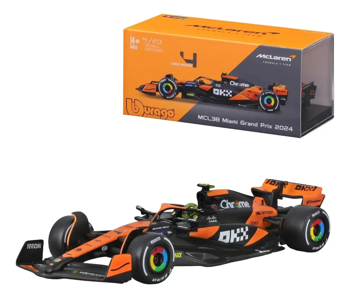 1:43 Scale Model | McLaren MCL38 Oscar Piastri Car