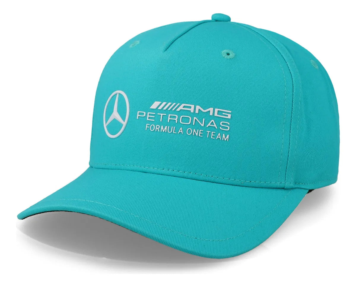 Mercedes-AMG Petronas Formula 1 Team Large Logo Cap Ultra Teal 2024-Fanwear