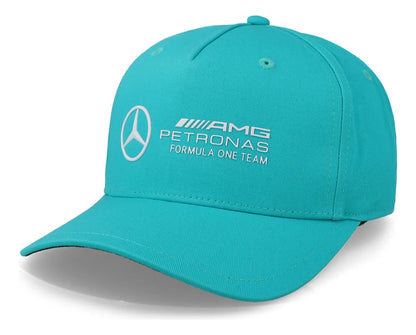 Mercedes-AMG Petronas Formula 1 Team Large Logo Cap Ultra Teal 2024-Fanwear