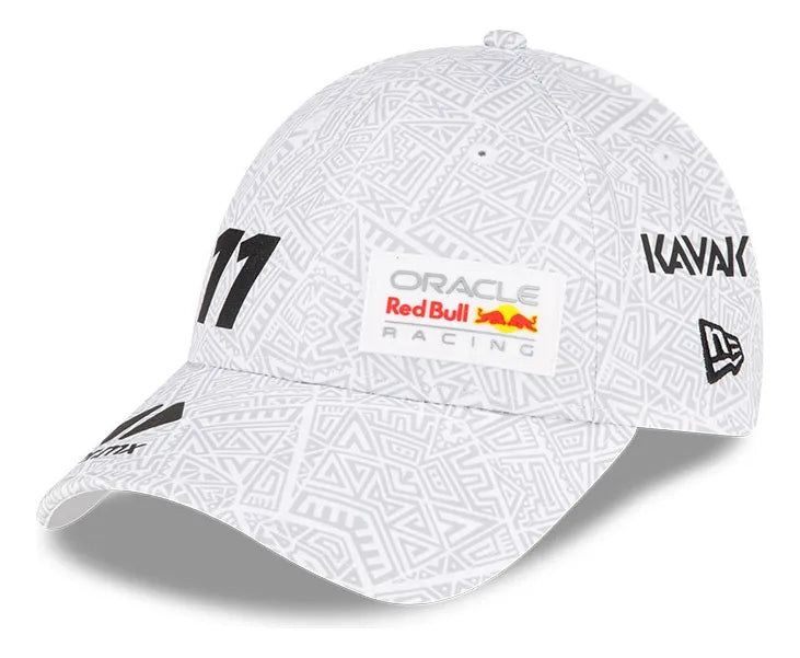 Red Bull Racing Special Edition Mexico Sergio Perez 9Forty White Gray Cap 2023-RP Teamwear