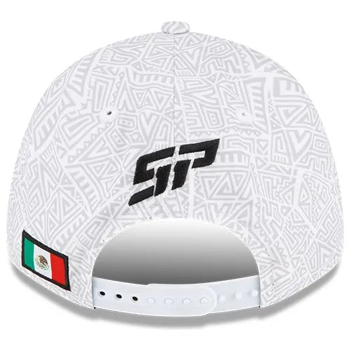 Red Bull Racing Special Edition Mexico Sergio Perez 9Forty White Gray Cap 2023-RP Teamwear