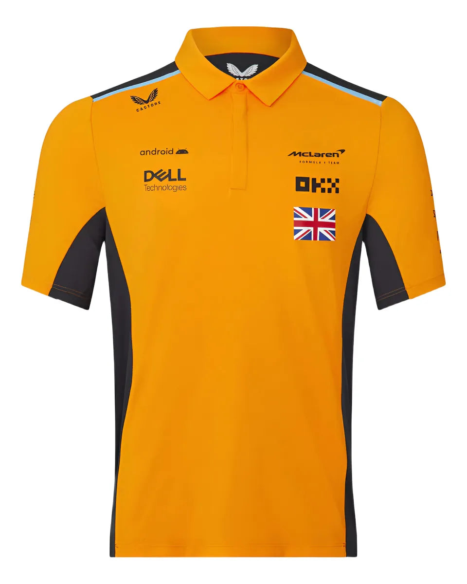 Mclaren Men's Polo Shirt Lando Norris Autumn Glory 2024-RP Teamwear