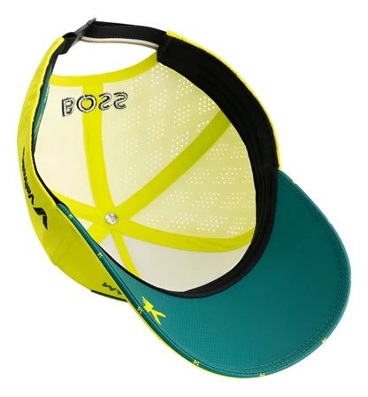 Aston Martin F1 Fernando Alonso Team Cap Lime 2024-RP Teamwear
