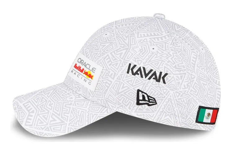Red Bull Racing Special Edition Mexico Sergio Perez 9Forty White Gray Cap 2023-RP Teamwear