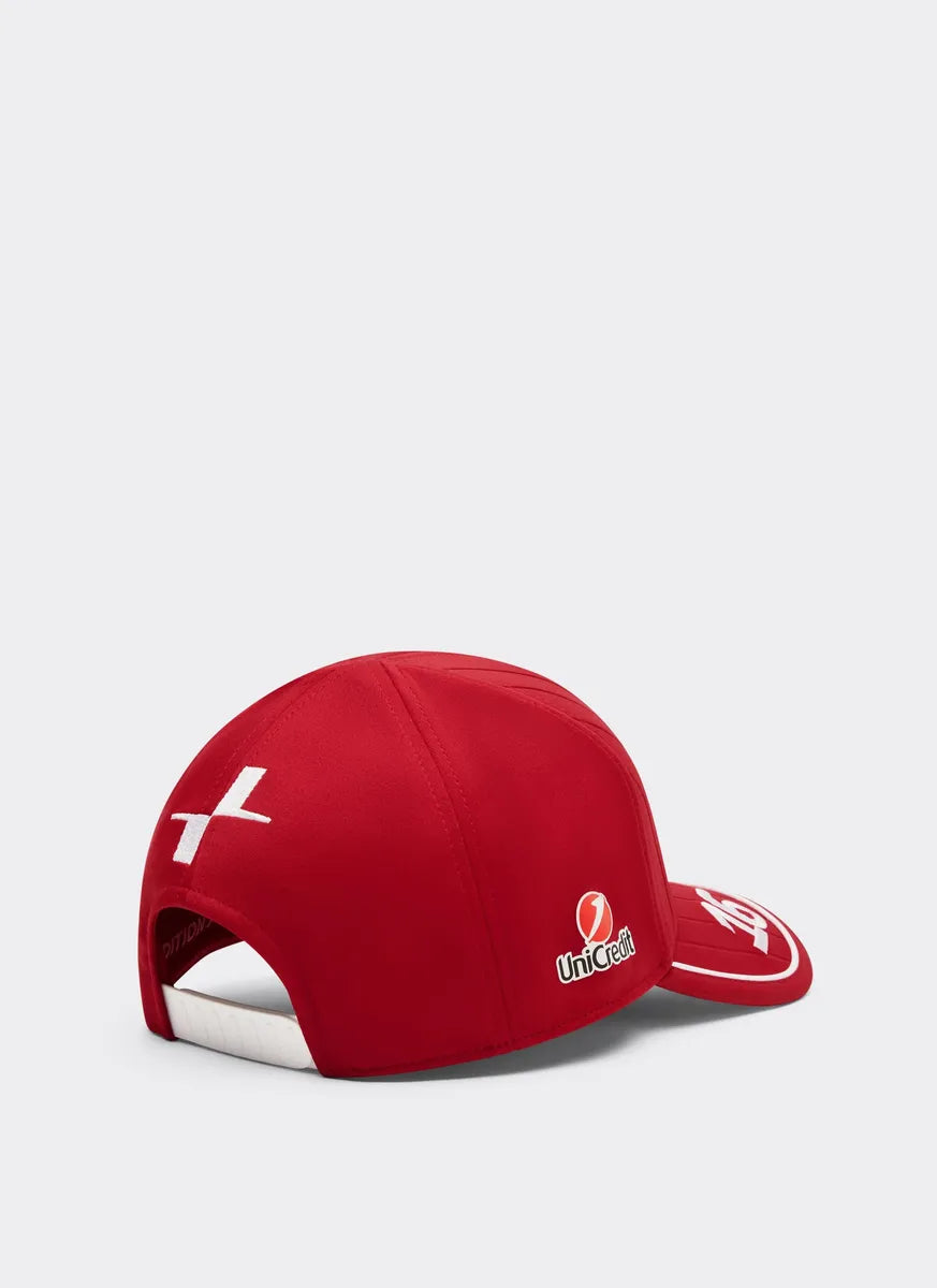 Scuderia Ferrari Charles Leclerc Dark Cherry Cap 2025-RP Teamwear