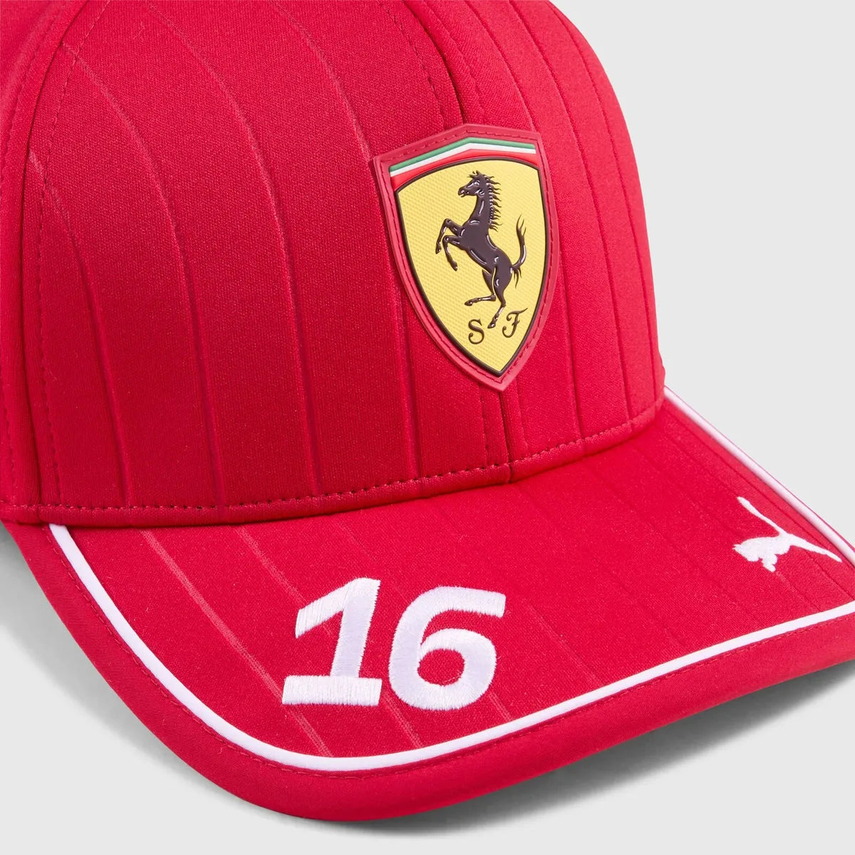Scuderia Ferrari Charles Leclerc Dark Cherry Cap 2025-RP Teamwear