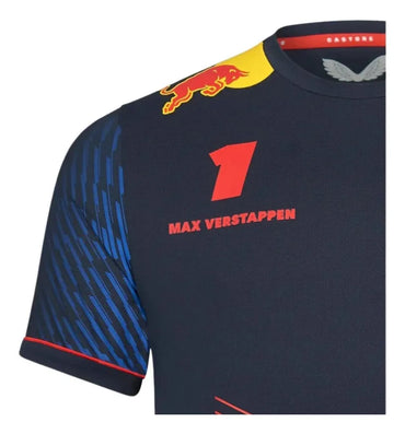 Red Bull Racing Men's T-Shirt Driver Max Verstappen Night Sky 2023-RP Teamwear