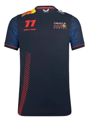 Sergio Perez T-Shirt Navy 2023
