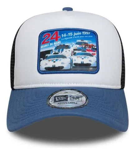 Mclaren Men's Patch EF Trucker Blue 24 Hours Le Mans Ind Cap 2025-Fanwear