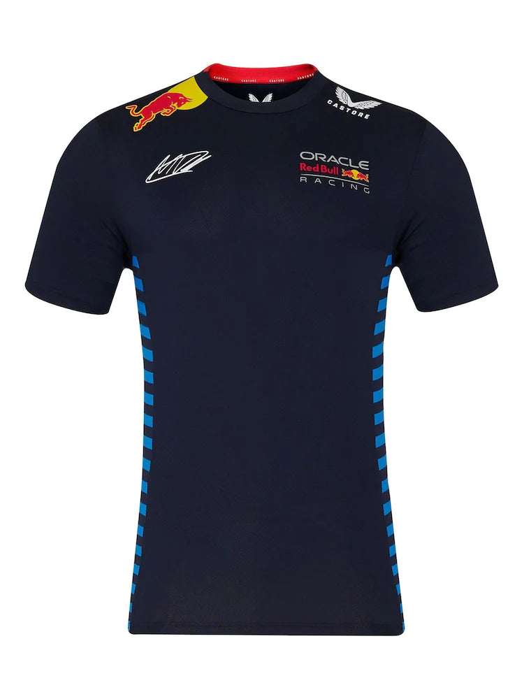 Red Bull Racing T-Shirt Driver Max Verstappen Night Sky 2024