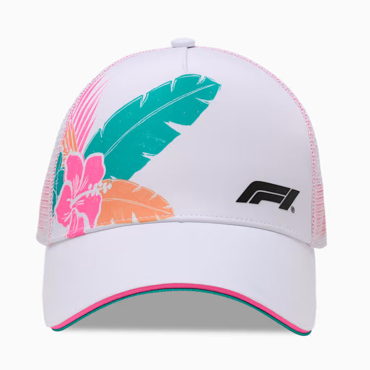 F1 Miami Cap Puma White 2024-Fanwear