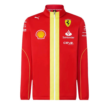 Scuderia Ferrari Team Softshell Jacket Red 2024-RP Teamwear
