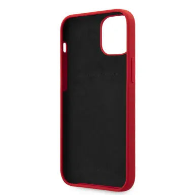 Ferrari iPhone 12 Pro Max Silicone Case - Red