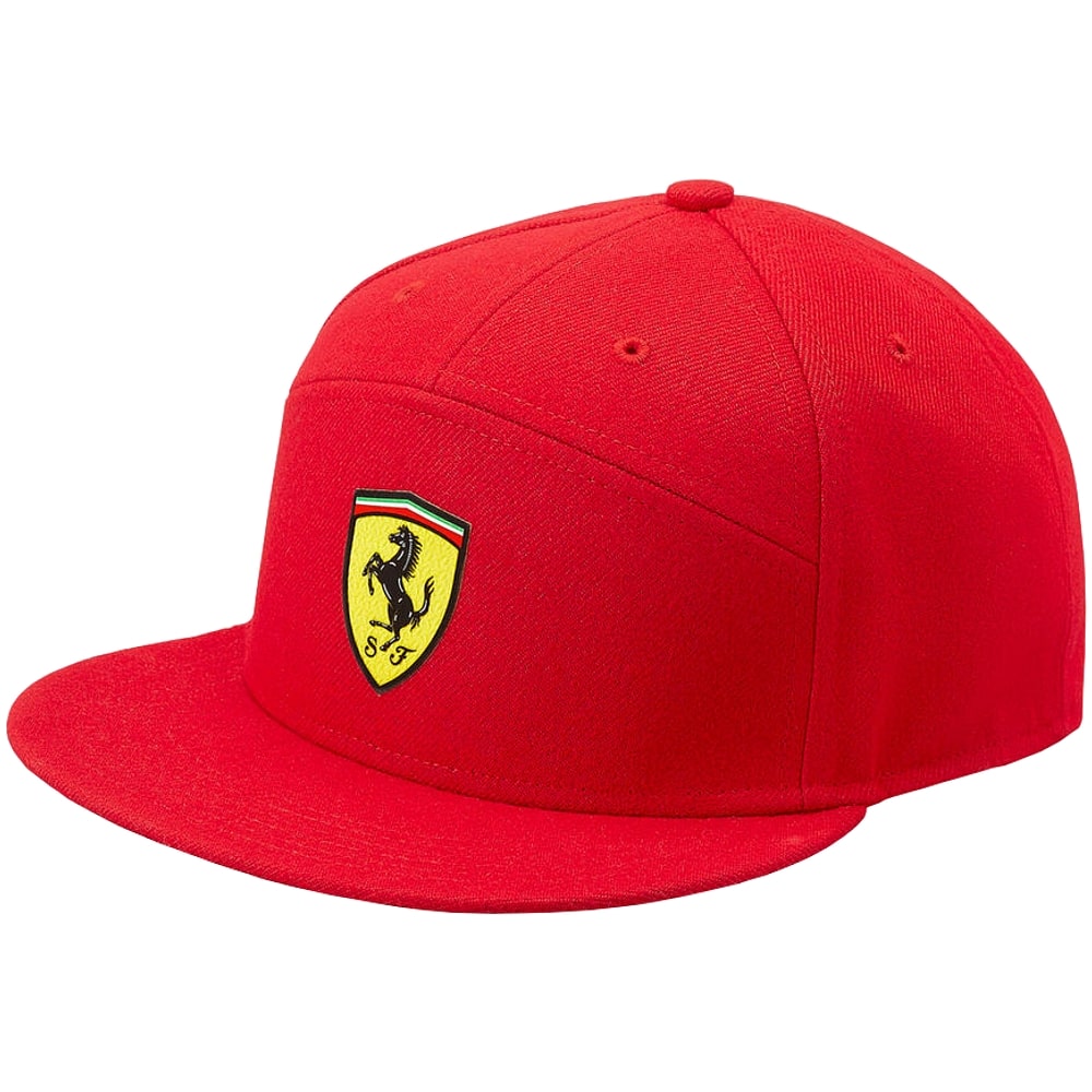 Scuderia Ferrari Men's Flat Brim Cap 2019 Red-Fanwear