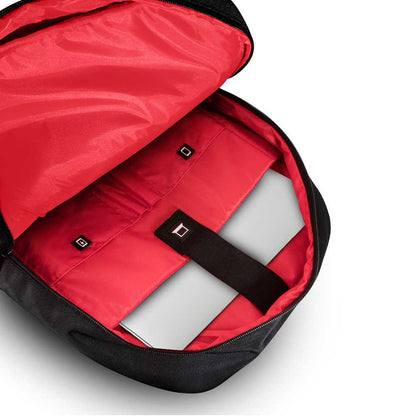 Scuderia Ferrari Nylon CGM Carbon Finish Black Backpack