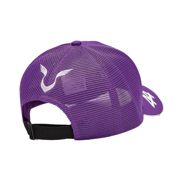 Mercedes-AMG Petronas Formula 1 Team Lewis Hamilton Trucker Cap Purple 2024-RP Teamwear