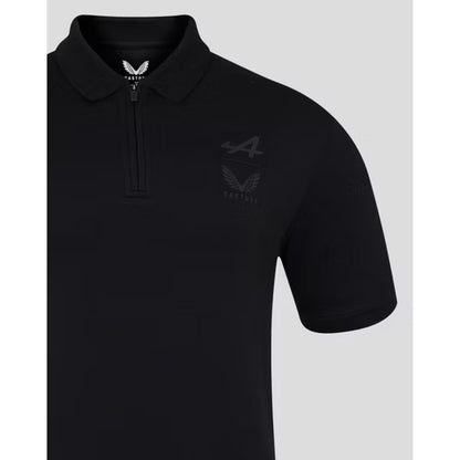 Alpine Men's Bob Polo Black 2025-Fanwear