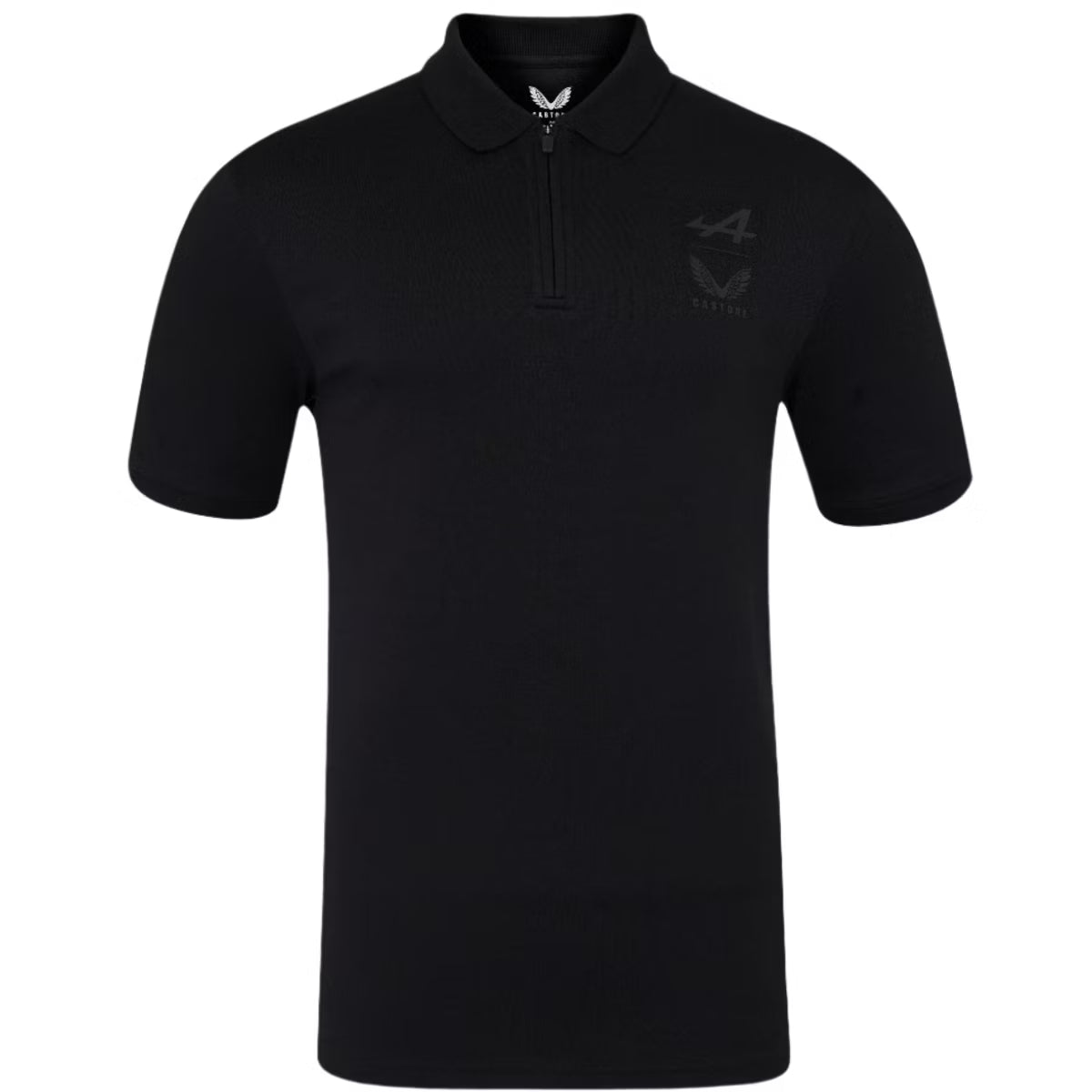 Alpine Men's Bob Polo Black 2025-Fanwear