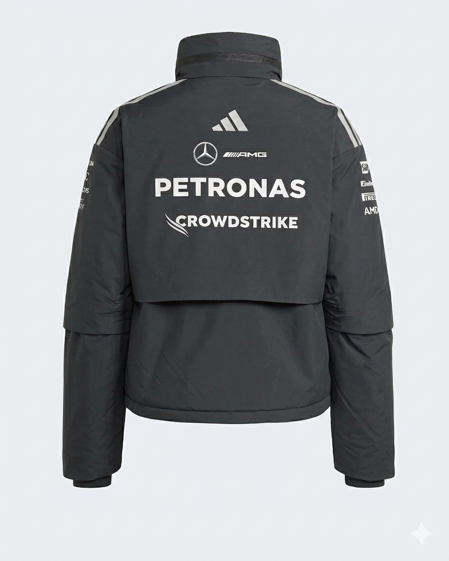 Mercedes-AMG Petronas Formula 1 Team Women's Jacket Black 2026 - RP Teamwear