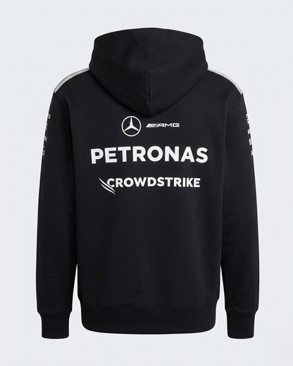 Mercedes-AMG Petronas Formula 1 Team Men's Driver Hoodie Jacket Black 2026 - Fanwear