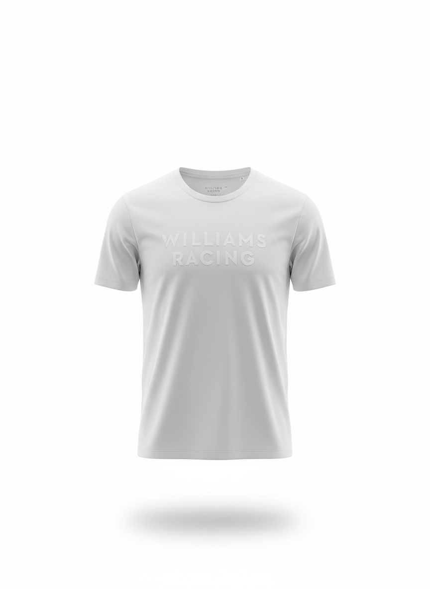 Williams Stealth T-Shirt White 2024-Fanwear