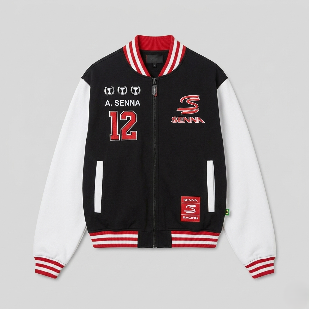 Ayrton Senna Race Varsity Jacket 2026 - Fanwear