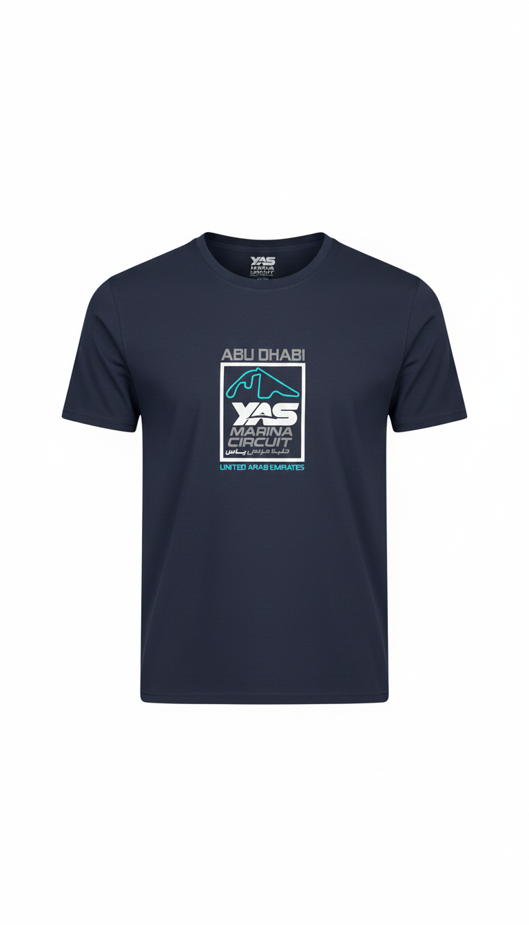 F1 Men's Special Edition Yas Marina Circuit T-Shirt Navy 2025-Fanwear